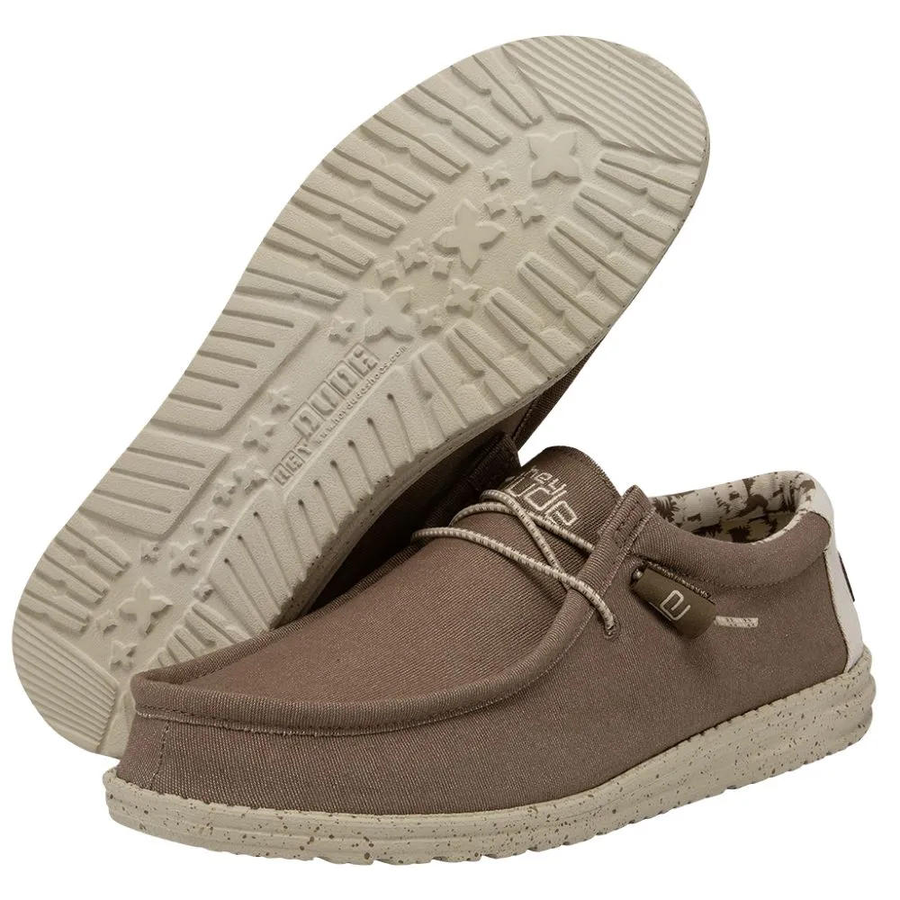 'Hey Dude' Men's Wally Stretch - Clay