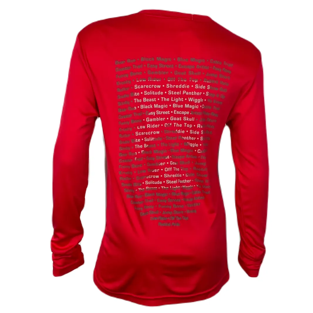 Killington Bike Park 'Bike Trails' Youth Tech Long Sleeve Tee