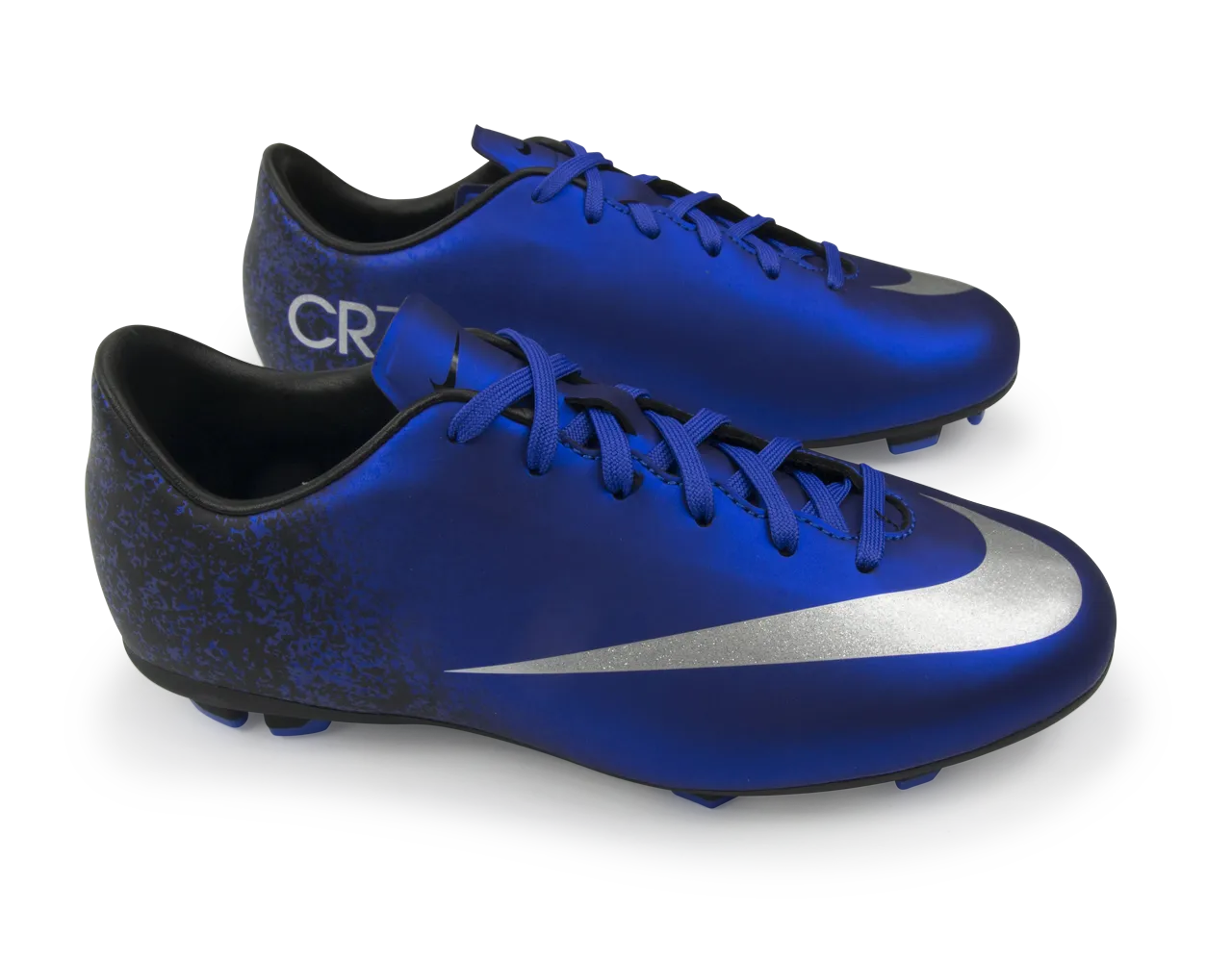 Nike Kids Mercurial Victory V CR7 FG Deep Royal Blue/Metallic Silver